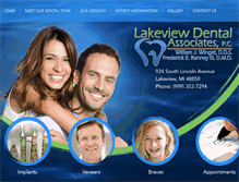 Tablet Screenshot of lkvdental.com